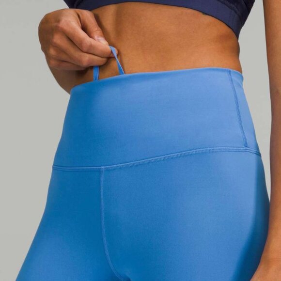 Lululemon Wunder Train High-Rise Crop 23" - Blue Nile - Picture 3 of 5